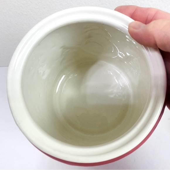 Hallmark Holiday Snowman Cookie Jar Canister 9.5” x 6.5” - Picture 4 of 8